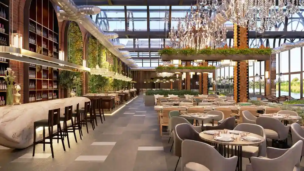 Elegantna restavracija Eldravianresortinn